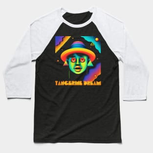 ≈ Tangerine Dream Retro Fan Design ≈ Baseball T-Shirt